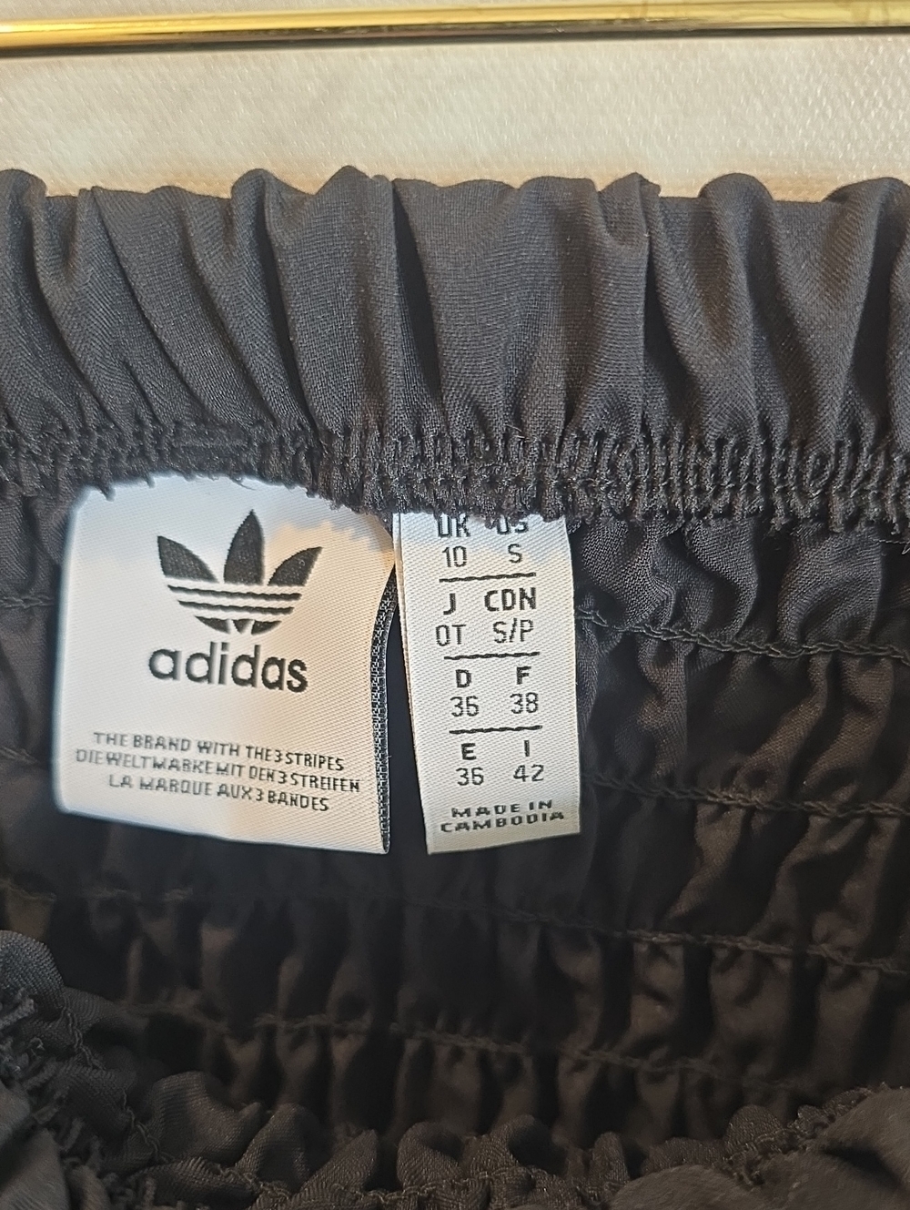 🔥Adidas Ruched Stretchy Ruffle Skirt- S - Picture 5 of 10